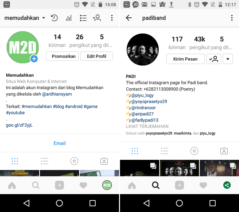 Menambahkan Hashtag dan Profile Link di Bio Instagram